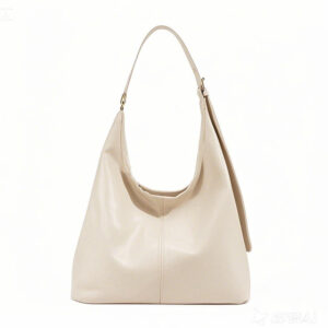 Custom logo handbag for women, stylish tote purse with durable handles, wholesale fashion bags manufacturer
