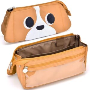 cute-animal-shaped-canvas-pencil-case-front