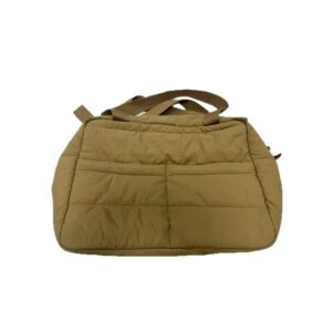 Quilted mommy travel tote bag