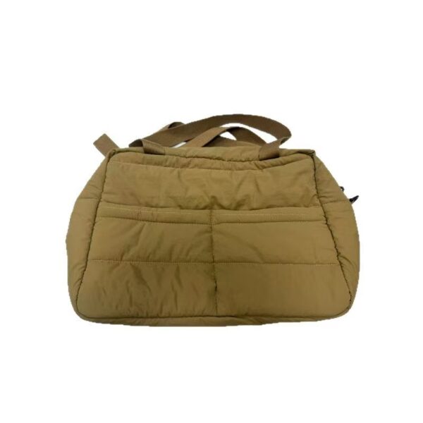 Quilted mommy travel tote bag